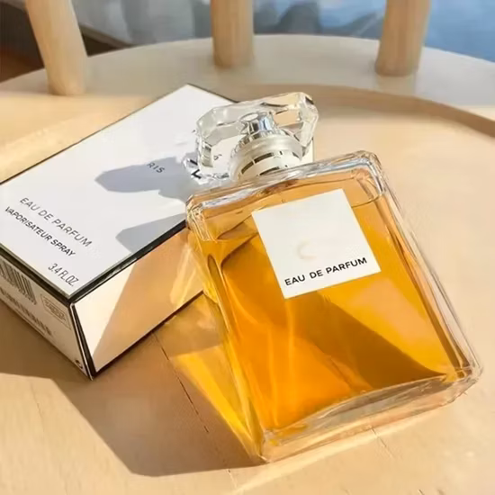 Bouteille en verre bouteille à boire prix de gros jus parfum 100 ml avec safran de bambou Sraw